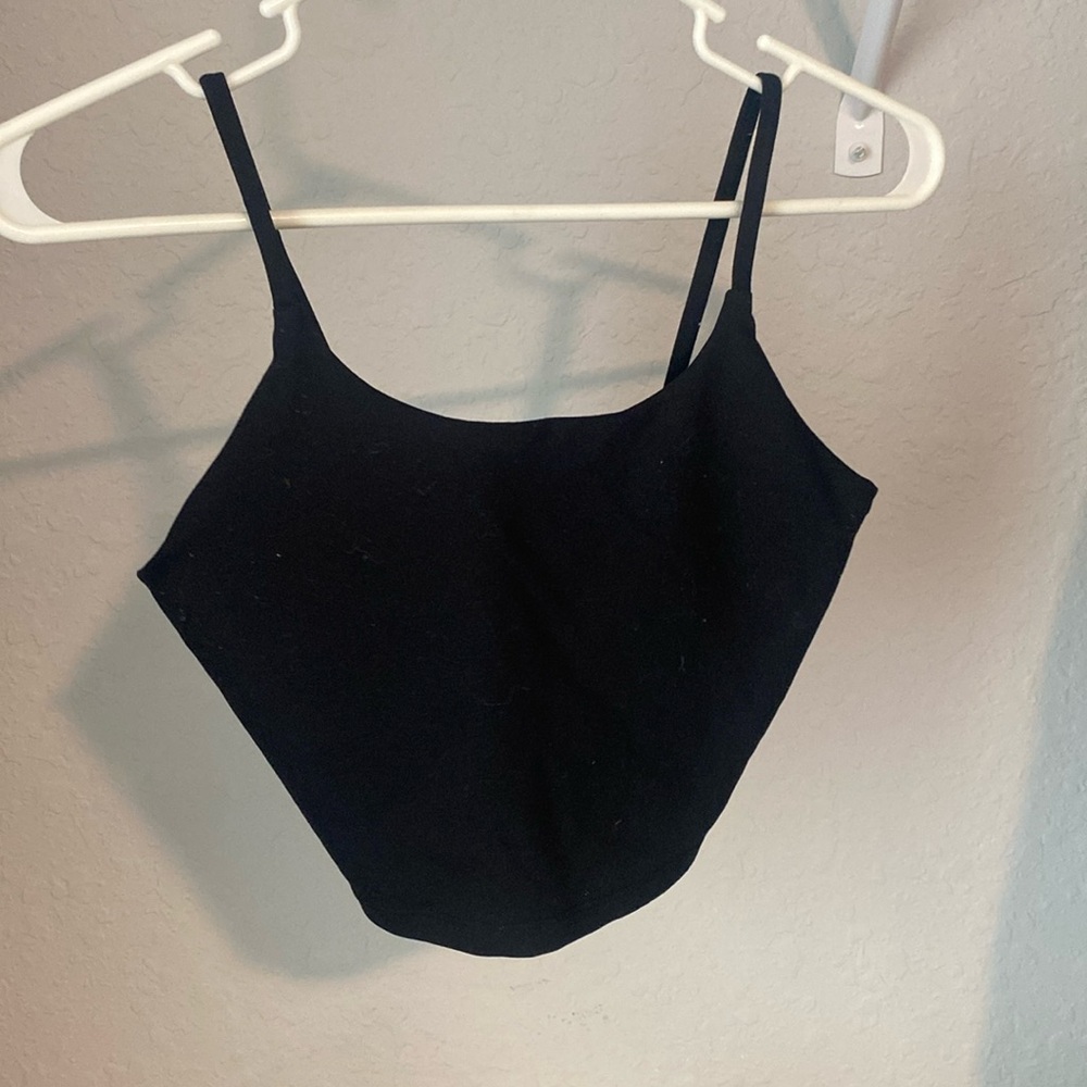 Black womens workout tank